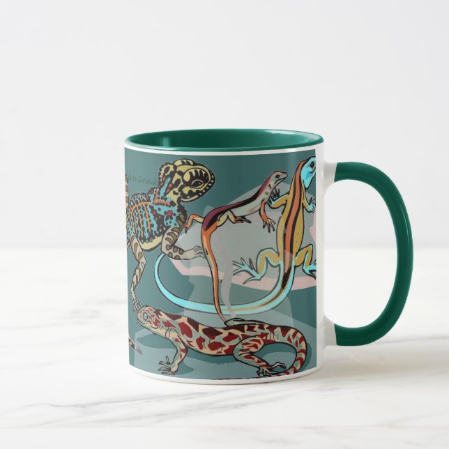 Eu adoro caneca bebendo de LIZARDS (Direita)