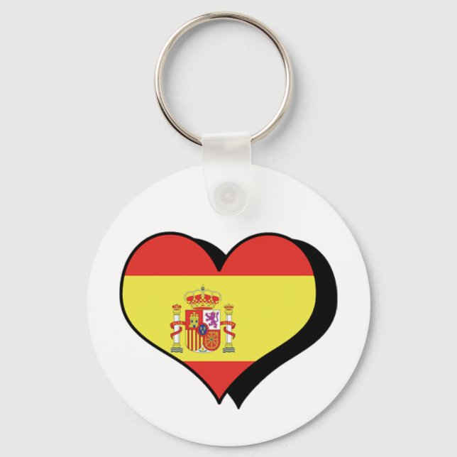 Eu adoro Chaveiro Espanha de  (Frente)