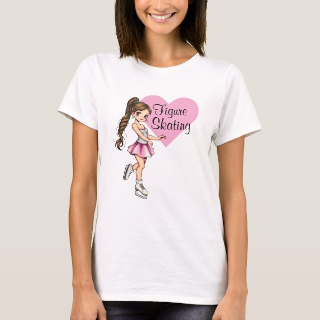Eu adoro despir T-Shirt feminina (Frente)