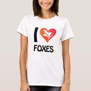 Eu adoro Foxes T-Shirt