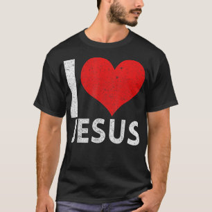Eu adoro Jesus T-Shirt Você é um devoto Patriótico