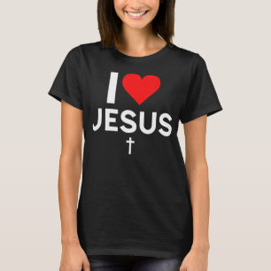 Eu adoro Jesus T-Shirt Você é um devoto Patriótico