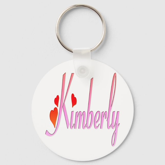 Eu adoro Kimberly Chaveiro (Frente)