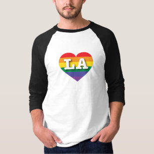Eu adoro LA Orgulho gay T-Shirt