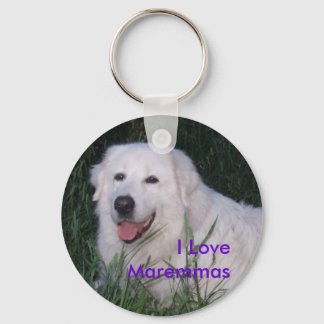 Eu Adoro Maremmas Chaveiro