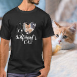 Eu Adoro Minha Camisa De Namorada Foto Personaliza<br><div class="desc">Quem você realmente ama? Seu namorada ou seu gato! Dê o presente perfeito para o seu namorado, este dia de os namorados com esta camisa engraçada de amante de gatos! Um deve ter para cada amante de gatos, mãe de gatos e pai de gatos! Uma reviravolta divertida no meu Namorada,...</div>