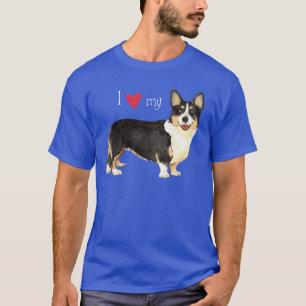 Eu adoro minha camiseta Cardigan Welsh Corgi