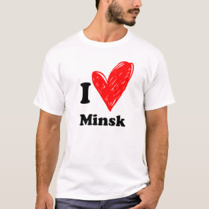 Eu adoro Minsk T-Shirt