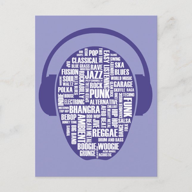 Eu adoro o cartão postal (Frente)