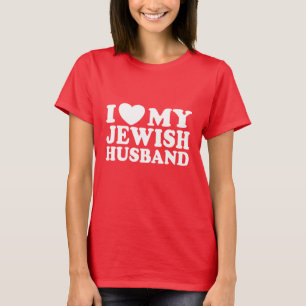 Eu adoro o meu marido judeu T-Shirt