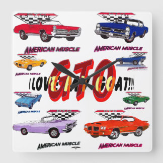 Eu adoro o meu relógio da parede do Goat