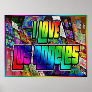 Eu adoro o Poster do Twist de Los Angeles