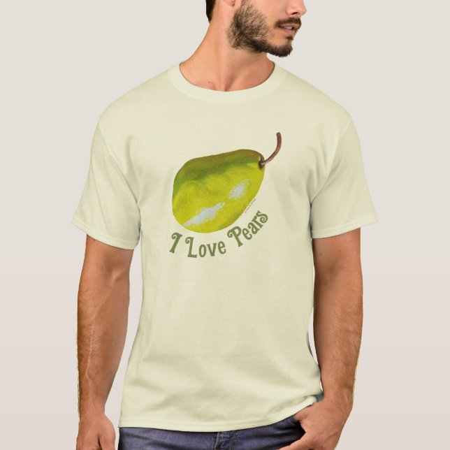 Eu adoro Pears T-Shirt (Frente)