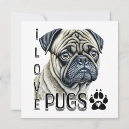 Eu Adoro Pugs | Proprietários De Cachorros Cortos