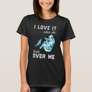 Eu Adoro Quando Ela Dobra Camiseta Masculina Engra