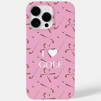 Eu adoro rosa de golfe