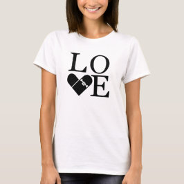 Eu adoro Skateboard T-Shirt
