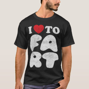Eu adoro surpreender T-Shirt humor engraçado para 