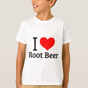Eu adoro T-Shirt cerveja de raiz