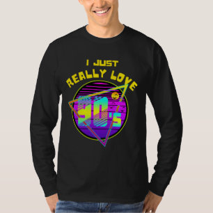 eu adoro T-Shirt dos anos 90
