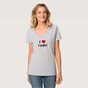 Eu adoro T-Shirts T-Shirt