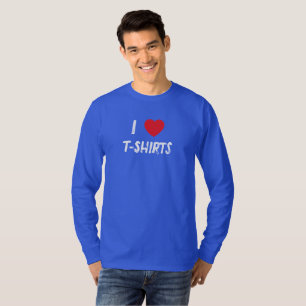 Eu adoro T-Shirts T-Shirt