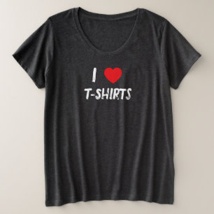 Eu adoro T-Shirts T-Shirt