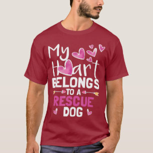 Eu Adoro Uma Camiseta de cão De Emergência Eles Tê