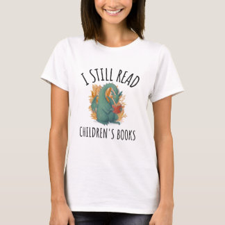 Eu ainda leio camiseta de livros infantis