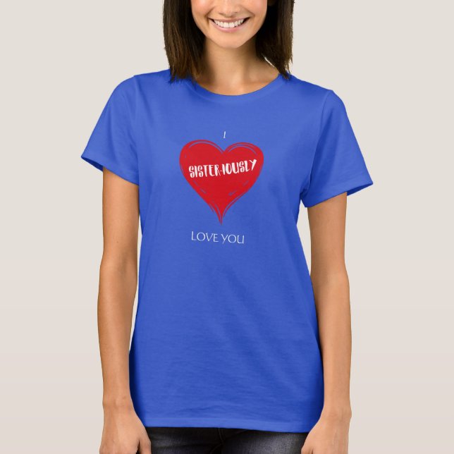 Eu amava a camiseta das mulheres (Frente)