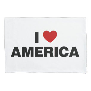 Eu amo a América Pillowcase