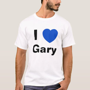 Eu amo a camisa de Gary T