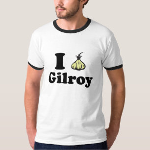 Eu amo a camisa de Gilroy