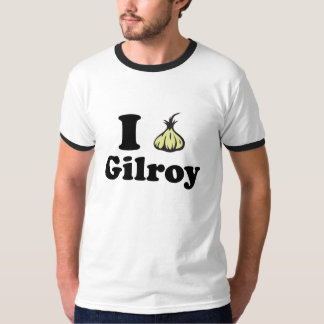 Eu amo a camisa de Gilroy