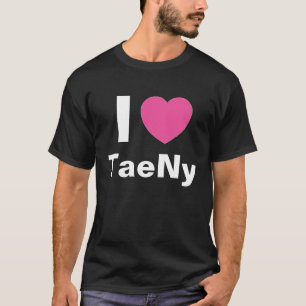Eu amo a camisa de TaeNy T (o preto)