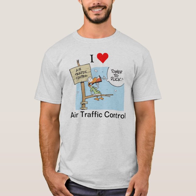 Eu amo a camisa dos desenhos animados de (Frente)