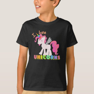EU AMO A CAMISA DOS UNICÓRNIOS! Camisa bonito do