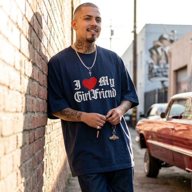 Eu amo a camiseta da minha namorada (I love my Girlfriend T-shirt)