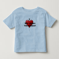 Eu Amo a Camiseta do Coração da Minha Tia (inserir