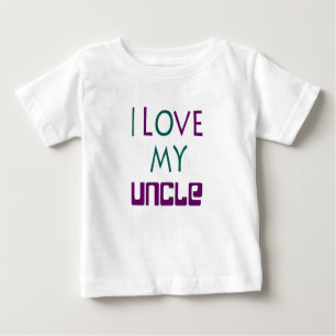 Eu amo a camiseta do meu tio Toddler