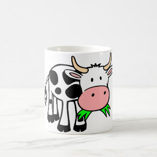 Eu amo a caneca de café bonito da vaca das vacas
