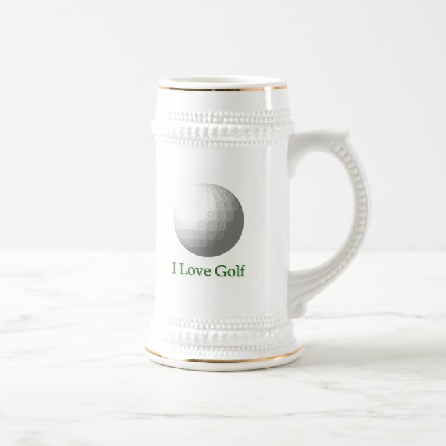 Eu amo a caneca de cerveja da cerveja do design do (Direita)
