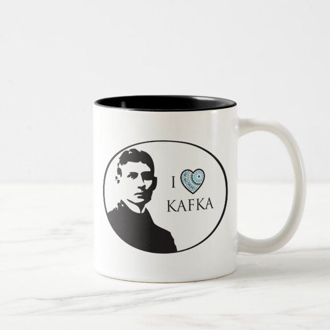 Eu amo a caneca de Kafka (Direita)