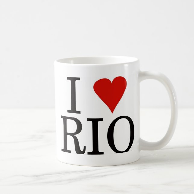 EU AMO a caneca de RIO (Direita)
