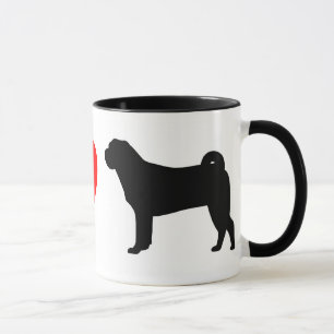 Eu amo a caneca de Shar Peis