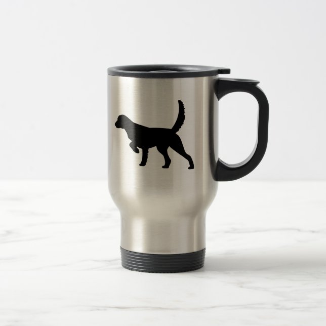 Eu amo a caneca de viagem dos setter de Llewellin (Direita)
