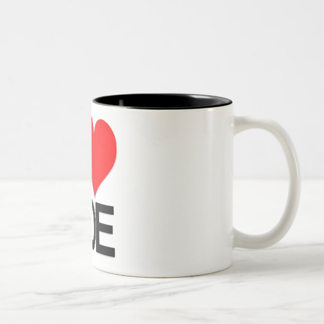 Eu amo a caneca do café de Joe (Direita)