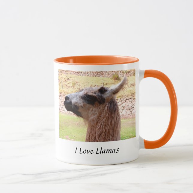 Eu amo a caneca dos lamas (Direita)