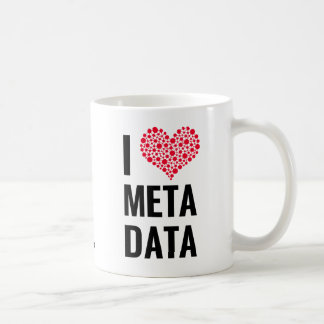 Eu amo a caneca dos Metadata