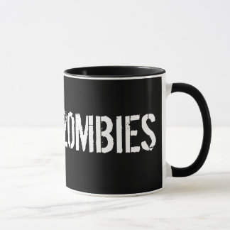 EU AMO a caneca dos ZOMBIS